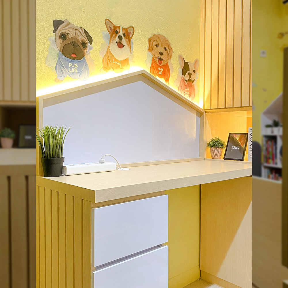 Custom Meja Kamar Anak